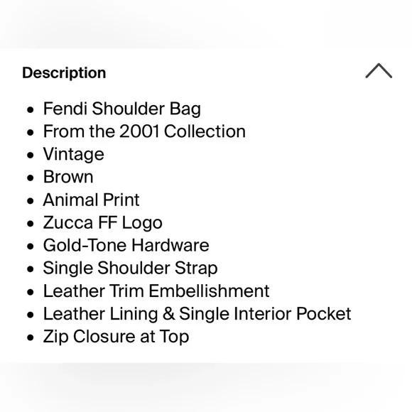 FENDI Zucca Monogram Crossbody Clutch Bag Vintage 2001 Collection Excellent Cond - Picture 6 of 11